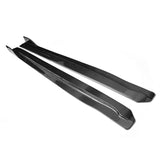 08-13 Infiniti G37 Coupe Only Side Skirts - Full Carbon Fiber