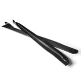 08-13 Infiniti G37 Coupe Only Side Skirts - Full Carbon Fiber