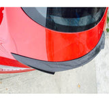 12-23 Tesla Model S H Style Trunk Spoiler Wing Full Carbon Fiber