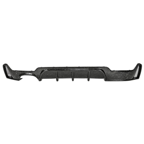 14-18 BMW F32 F33 F36 M Sport P Style CF Rear Diffuser - Forged Carbon Fiber