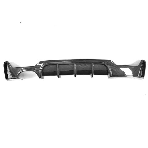 14-18 BMW F32 F33 F36 M Sport P Style Rear Diffuser - Carbon Fiber