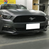15-17 Ford Mustang Factory Style Front Bumper Lip - Carbon Fiber