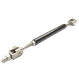 Universal Carbon Fiber Adjustable 5.5-8 Inch Bumper Chin Lip Rod Spiltter Support