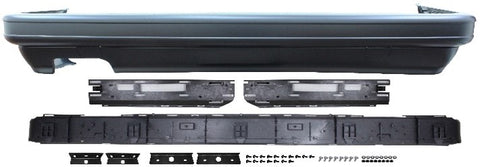 84-89 BMW E30 M Tech Style Rear Bumper Cover Conversion - Unpainted