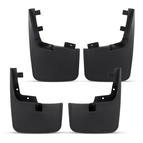 Fits 15-18 Ford F150 Mud Flaps Splash Mud Guards Without Fender Flares 4Pc Set