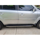 09-15 Honda Pilot YF3/4 Running Boards Side Step Bar V2 Style - Aluminum