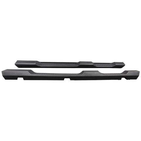 07-16 Jeep Wrangler Running Board Side Step Nerf Bars Black OE Style