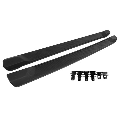 18-23 Jeep Wrangler JL 4Dr Factory Style Textured Black Running Boards
