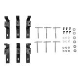 17-19 Mazda CX5 Running Board Side Step Nerf Bar Black - ABS Iron