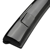 12-15 OE Factory Style Roof Rack Rail Bar Honda CRV Black Polish