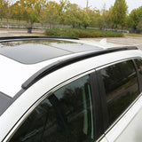 2023 Honda CR-V CRV OE Style 2PCS Roof Rack Rails Cross Bar Aluminum Black