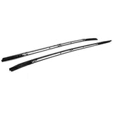 17-19 Toyota CH-R OE Style Black Roof Rack Side Rails Bar - Aluminum