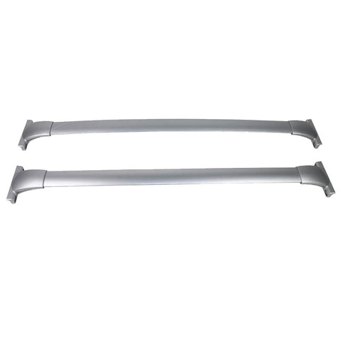 13-17 Nissan Pathfinder OE Factory Style Roof Rack Cross Bar Pair Silver
