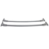 13-17 Nissan Pathfinder OE Factory Style Roof Rack Cross Bar Pair Silver