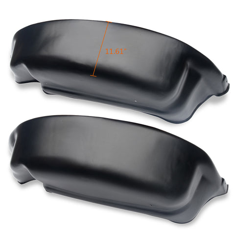 15-18 Ford F150 Rear Wheel Well Guards Liners Unpainted - PP