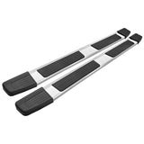 19-22 Chevy Silverado Sierra 1500 Crew Cab OE S6 Style Side Step Bar Silver