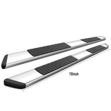 99-13 Chevy Silverado Double Cab 78inch OE Style Step Bars Running Boards