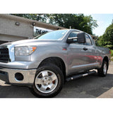 07-17 Toyota Tundra Aluminum Side Step Bar Rail Running Board Double Cab