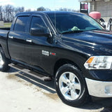 09-18 Dodge Ram Quad Cab 78 inch Ram OE Style Step Bars Running Boards Black