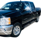 07-17 Chevy Silverado Crew Cab 89 Inch OE Side Step Bars Running Boards SS