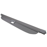 07-17 Jeep Compass Patrior Tonneau Cover Grey Rear Cargo Cover Retractable - Vinly+Aluminum