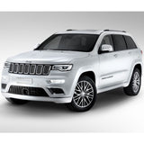 11-17 Jeep Grand Cherokee Grey Tonneau Cover Rear Cargo Cover Retractable - Vinly+Aluminum