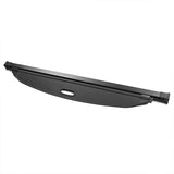 16-20 Kia Sorento Tonneau Cargo Shade Cover Black Vinly+Aluminum Rod