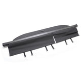 14-18 Toyota Highlander Tonneau Cargo Luggage Shade Cover Black-Vinly+Aluminum
