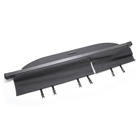 14-18 Toyota Highlander Tonneau Cargo Luggage Shade Cover Black-Vinly+Aluminum