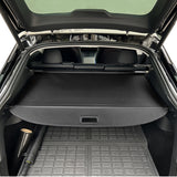 20-22 Tesla Model Y CF Texture Style Retractable Rear Trunk Cargo Cover