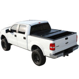 04-08 Ford F-150 05-08 Mark LT 6.5 Feet Bed Tri-Fold Soft Tonneau Cover Black