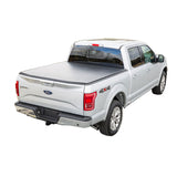 15-17 Ford F-150 5.5 Feet Bed Tri-Fold Soft Tonneau Cover Black