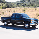 88-02 Chevy C1500 6.5' FT Fleetside Truck Bed Quad 4 Fold LED Tonneau Cover