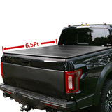 15-21 Ford F150 6.5' Hard Solid Quad-Fold Pickup Truck Bed Tonneau Cover