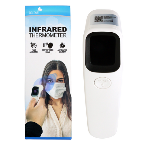 LCD No-Touch Infrared Digital Forehead Thermometer Baby Adult Body Temperature Gun