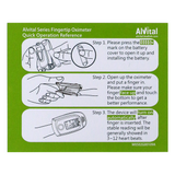 AT101 Series OLED Fingertip Pulse Oximeter Blood Oxygen Blood Oxygen spO2 Monitor