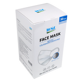 50 PCS Disposable Protective Face Mask Mouth & Nose Protector Respirator Fliter