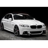 11-16 BMW F10 M-Tech & M-Sport V Style Front Bumper Lip - Carbon Fiber