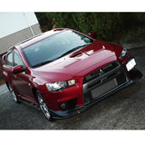 09-16 Mitsubishi Lancer EVO X Jun Style Side Skirts - Carbon Fiber