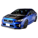 15-16 Subaru WRX STI VR Style Front Bumper Lip Carbon Fiber
