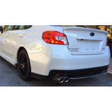 15-16 Subaru WRX STI 4Dr Rear Bumper Lip Diffuser Carbon Fiber