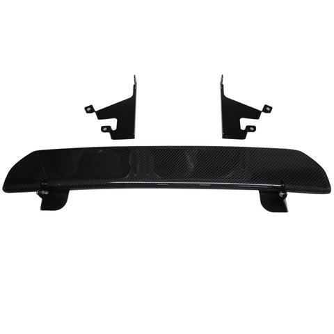 15-16 Subaru WRX STI 4Dr Rear Bumper Lip Diffuser Carbon Fiber