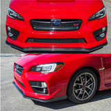15-16 Subaru WRX STI 4Dr Front Bumper Lip Carbon Fiber