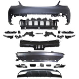 15-16 Mercedes Benz W205 C63 AMG Style Full Body Kit PP