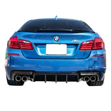 11-16 BMW F10 5 Series M Sport M5 Style Rear Bumper Lip Diffuser