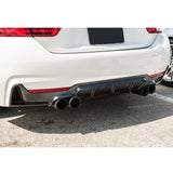 13-15 BMW F32 Performance Style Rear Diffuser (OO---OO)