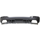 17-19 BMW 5 Series G30 MP Style Type 2 Rear Bumper Lip Diffuser