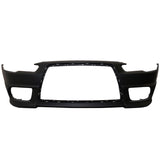 08-15 Mitsubishi Lancer EVO Front Bumper Cover Conversion with Chrome Grill - PP