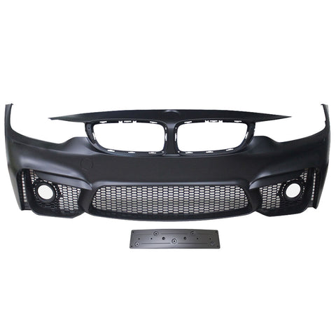 13-18 BMW F32 4 Series M-Tech Style Front Bumper Conversion With Fog Cover