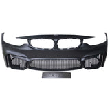 13-18 BMW F32 4 Series M-Tech Style Front Bumper Conversion Mesh PP